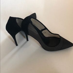 Steve Madden Suede and Mesh Heels